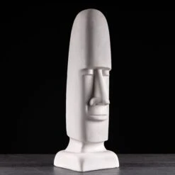 White Easter Island Head 70cm