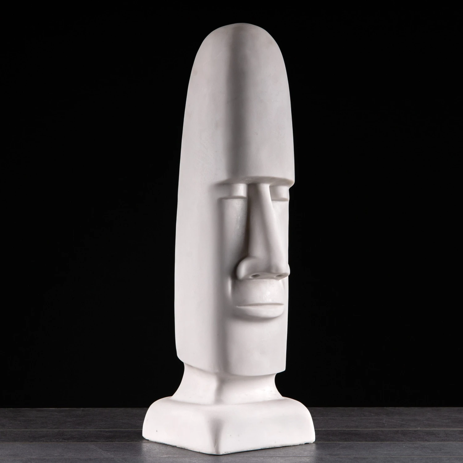 White Easter Island Head 70cm 3 White Easter Island Head 70cm