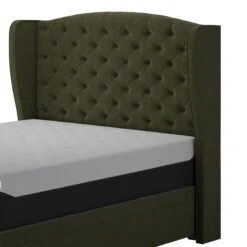 Tempur® Woodbridge Headboard -Taskers Sale Shop woodbridge ottoman bedframe angled mattress smartcool soho green