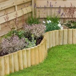 Zest Log Roll Border Edging